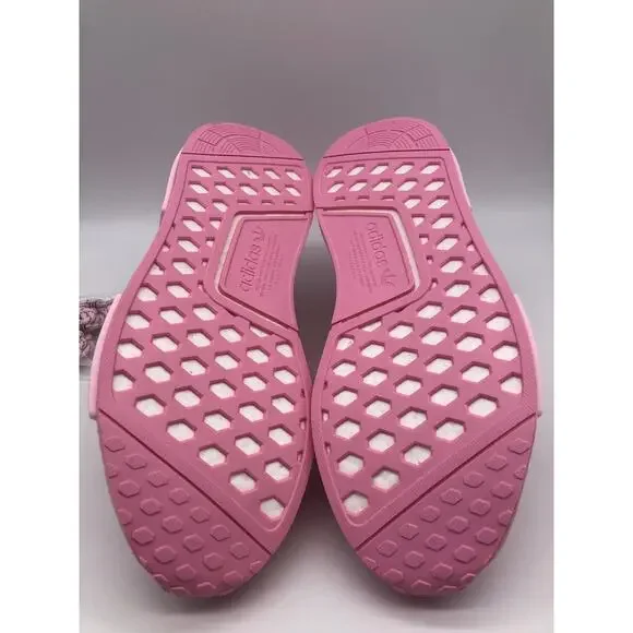 adidas Men's NMD HU Human Race x Pharrell Pink 2021 GY0088 Size 11 NIB - Picture 4 of 11